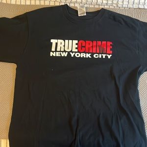 True Crime Streets of NYC promotional long sleeve shirt by Puma. Size large.